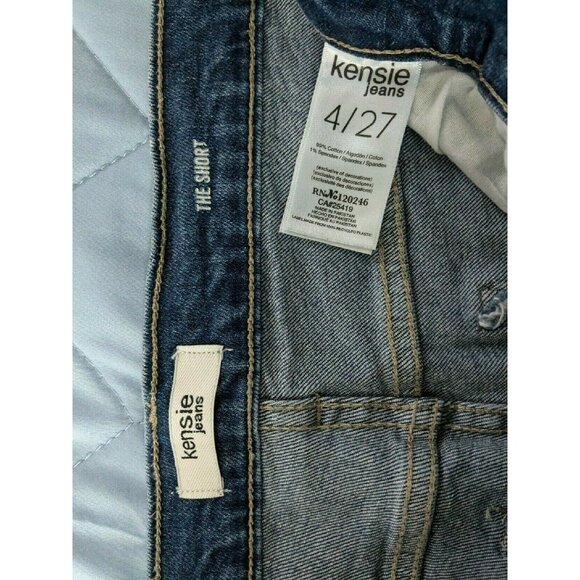 Kensie Jean Shorts Size 4 - Picture 3 of 3
